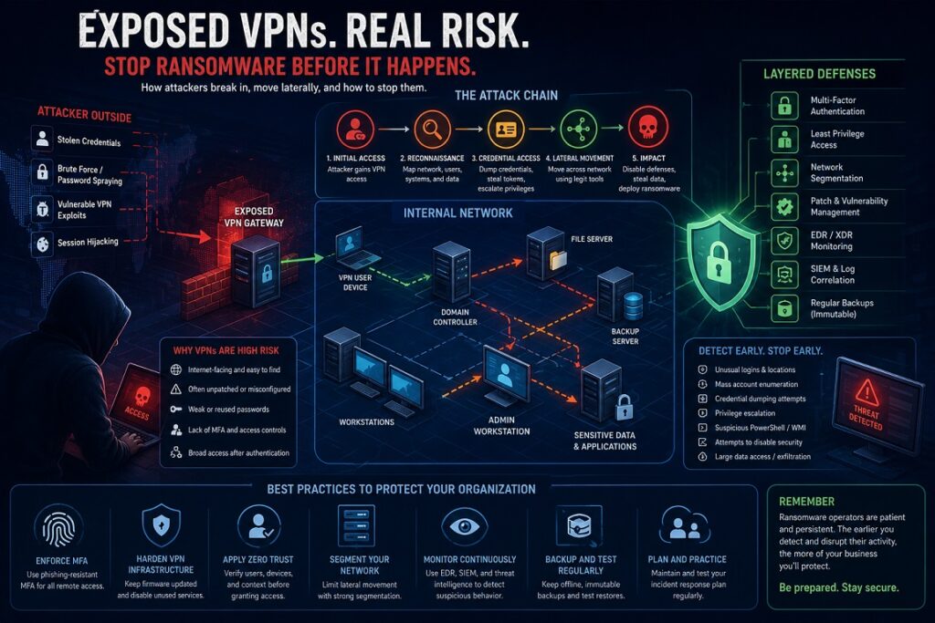 Exposed VPNs and Ransomware