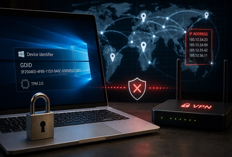 Why a VPN Alone Cannot Guarantee Privacy: The Growing Role of Persistent Device Identifiers